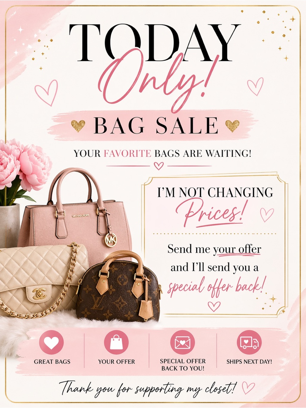 💖 Today Only – Reasonable Offers Please